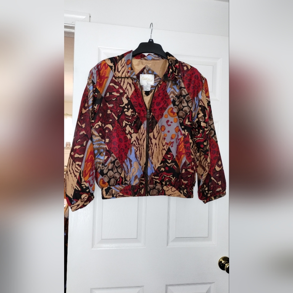 Women's Vintage 90s Silk Jacket